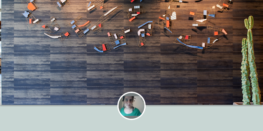 Fabric of Our Pass by Sarah West at Hotel Indigo El Paso Downtown, El