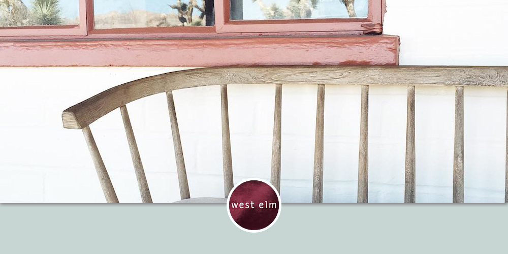 Dexter Outdoor Bench Cushion By West Elm Seen At The Joshua Tree