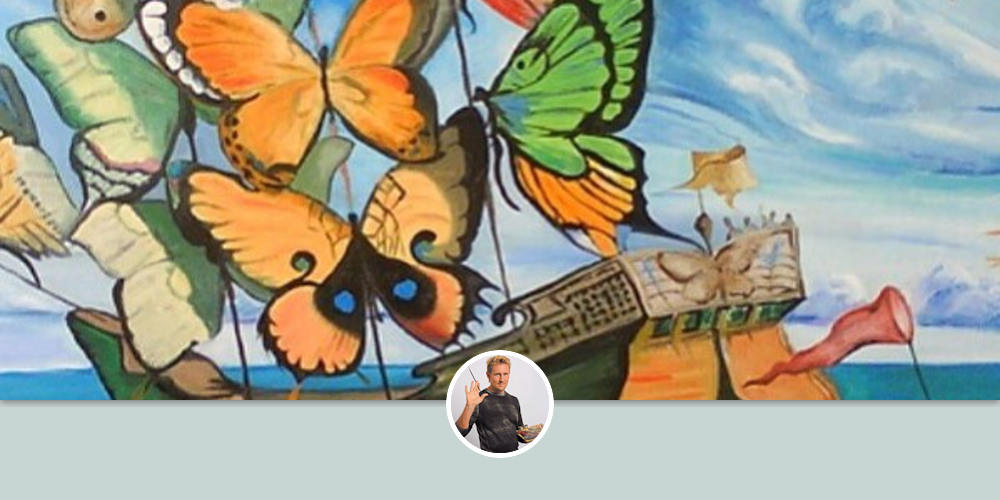 Departure Of The Winged Ship By Vladimir Kush Seen At Petit Ermitage West Hollywood Wescover The magic of the internet. the winged ship by vladimir kush