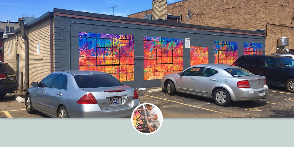 Mural by Tim Carmany at Eric Snow YMCA, Canton Wescover Murals