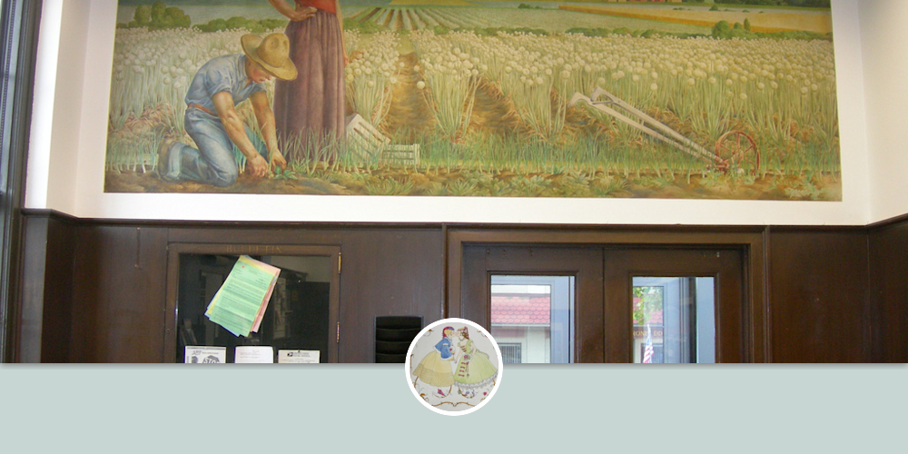 The Onion Fields by Alison Mason Kingsbury seen at United States Postal