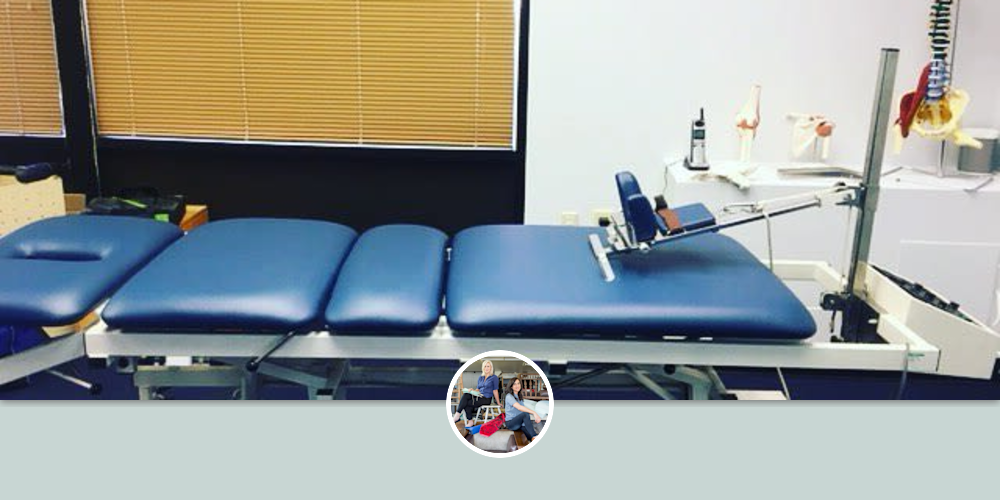 Upholstered Table by SG Woodworks at InMotion Physical Therapy