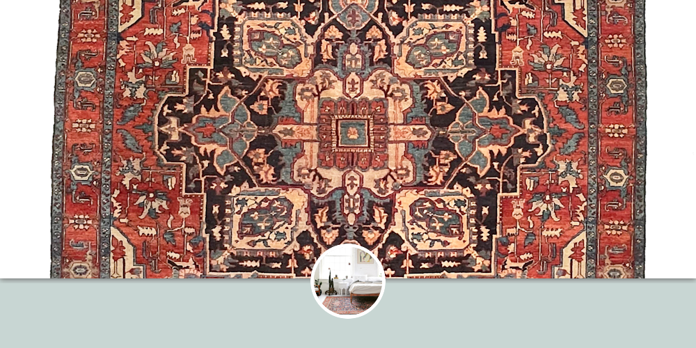 ENORMOUS Palace Size Vintage Serapi Design | Decorative Rust by The ...