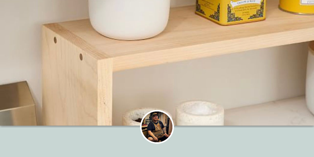 Maple Kitchen Shelf Riser by Reds Wood Design | Wescover Storage