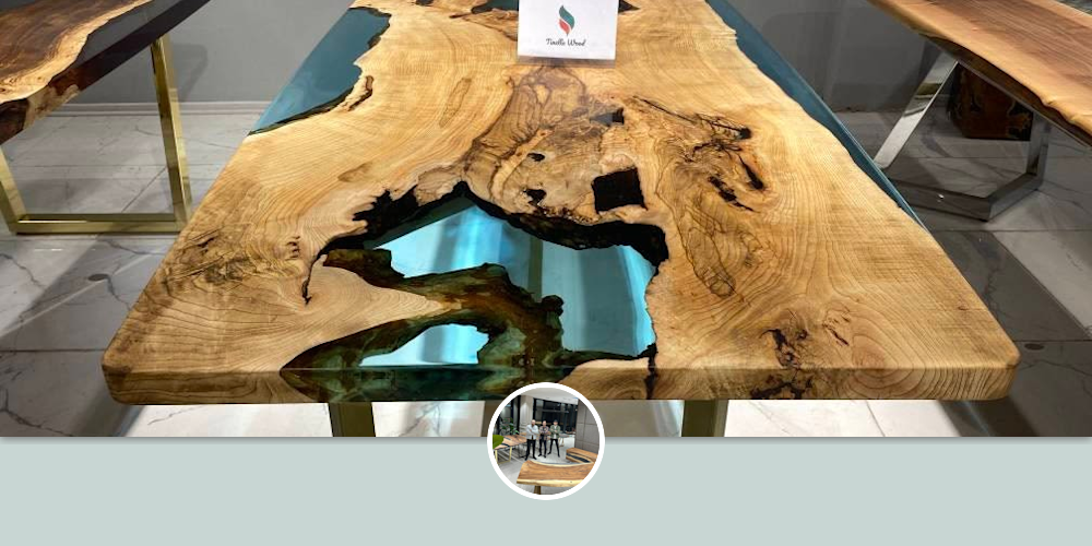Custom Epoxy Resin Table Handmade Epoxy Resin Dining Table By Tinella
