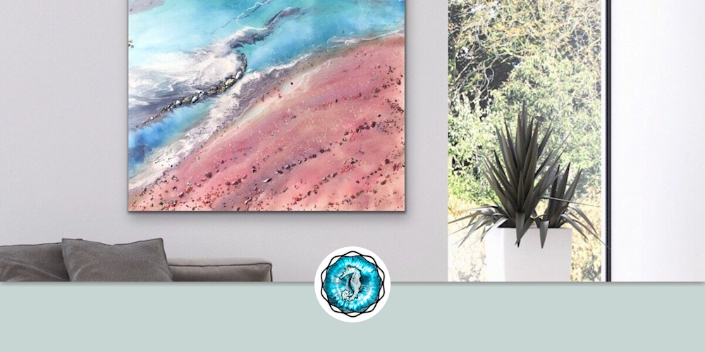 Azure Marie Antuanelle Original Seascape Painting By