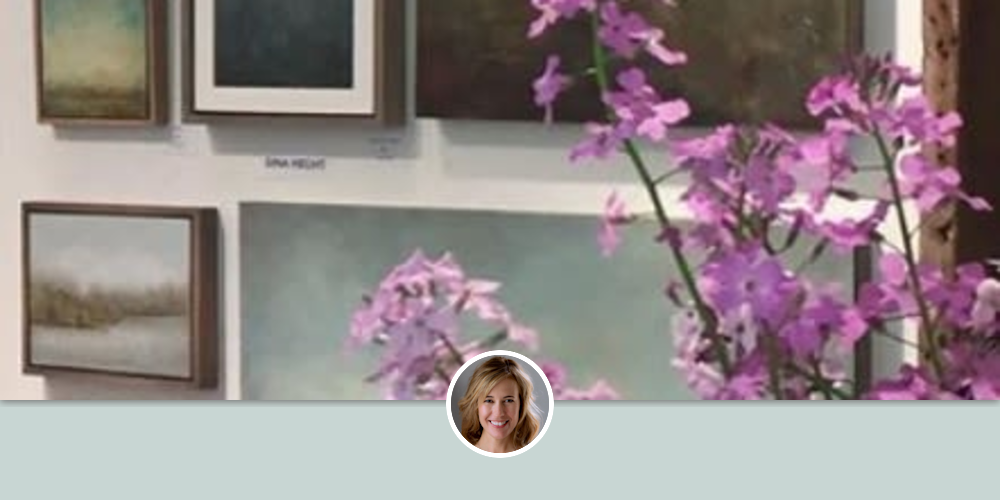 Fine Art by Gina Hecht by Gina Hecht Fine Art seen at Brewery Pottery