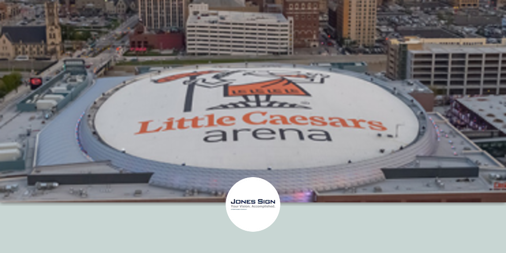 Little Caesars Arena by Jones Sign Company at Little Caesars ...