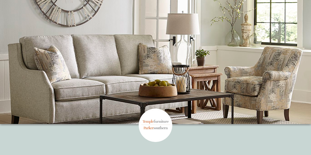 1837082 Sofa and 17975 Chair by Temple Furniture / Parker Southern