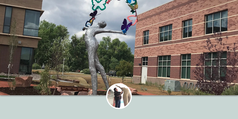 Spirit of Renewal by Lorri Acott at Front Range Community College Larimer Campus, Fort Collins