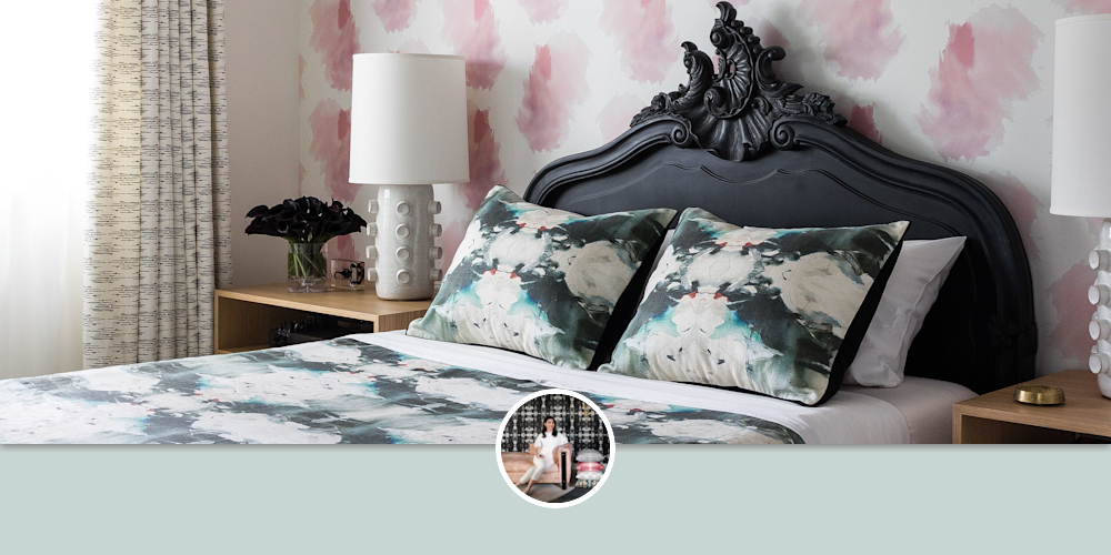 Watercolor Peachy Pink Wallpaper By Michelle Dirkse Seen At
