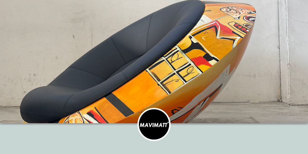 UFO Rocking Chair BASQUIAT Edition by Mavimatt Wescover Chairs