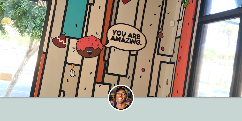 Daily jam Interior Murals by Jayarr Steiner at Daily Jam, Tempe