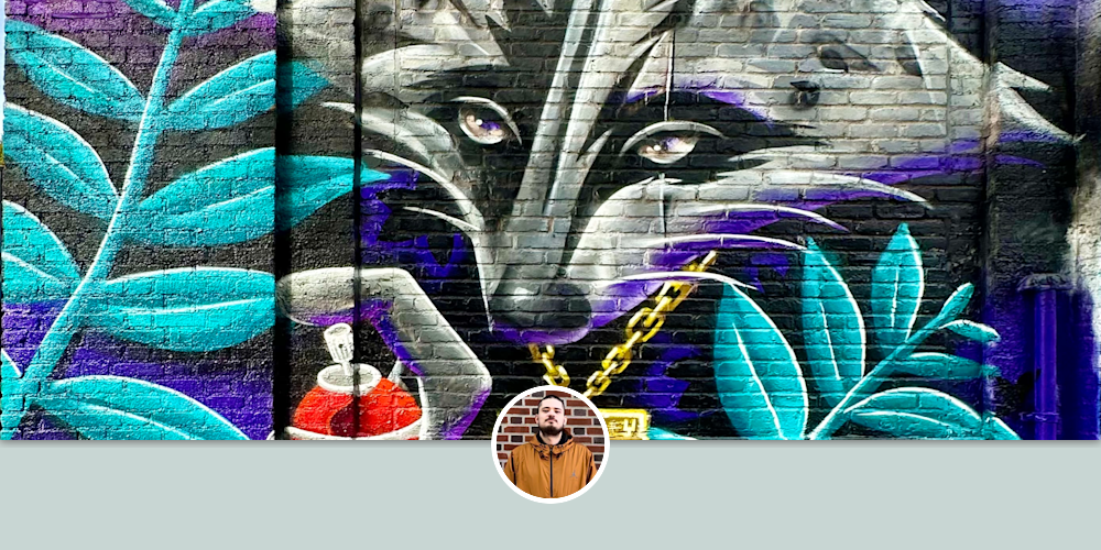 Graffiti Racoon by Art legit | Wescover Murals