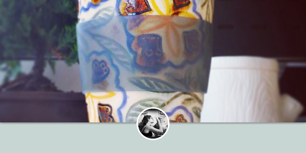 Handmade Travel Mug by Audry DealMcEver Pottery at Nashville, TN