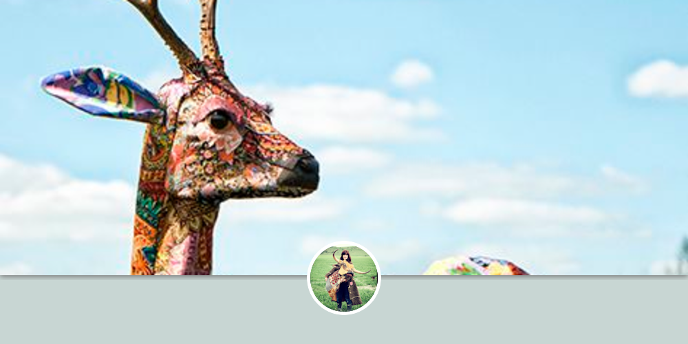 Liberty Textile Taxidermy by Carola Van Dyke Studio seen ...