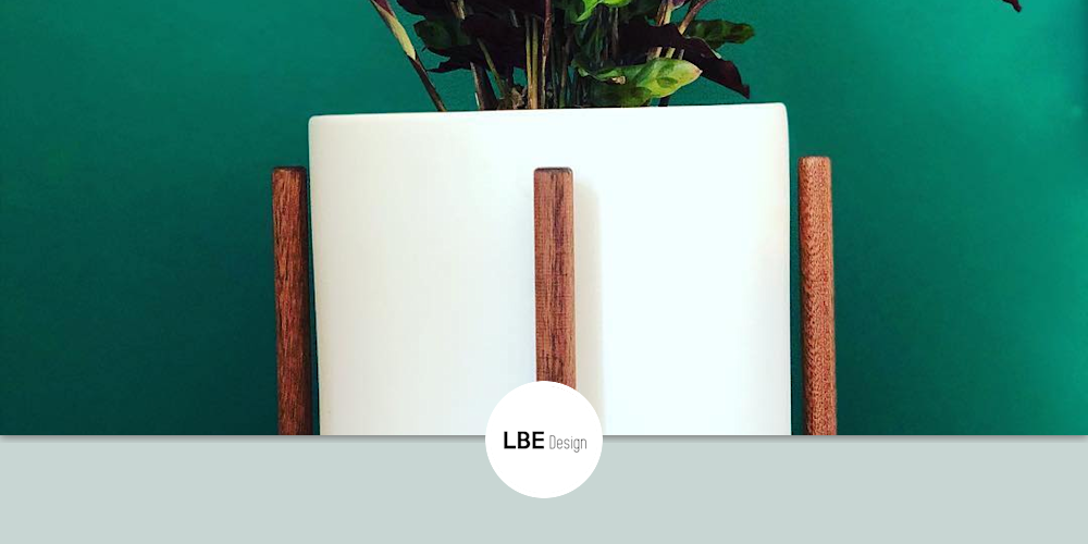 The Eight w/ Stand Planter by LBE Design at ornamental plant boutique