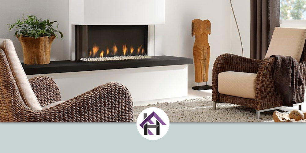 Trisore 95 3 Sided Gas Fireplace By European Home Seen At Private