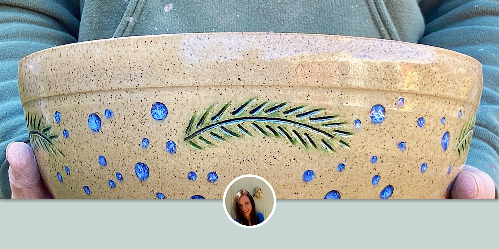 Biscuit Bowl by Honey Bee Hill Ceramics Wescover Serveware