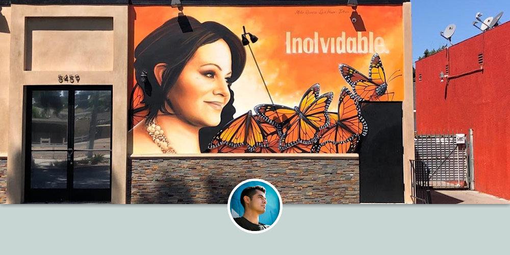 Jenni Rivera By Levi Ponce Seen At 5459 Atlantic Ave Long Beach