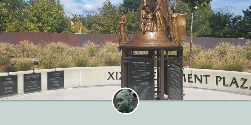 Arkansas Amendment Memorial by Jane DeDecker, NSG by JK