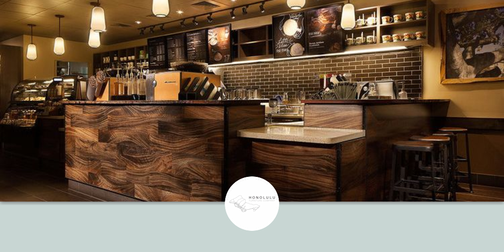 Countertops by Honolulu Furniture Company at Starbucks, Honolulu