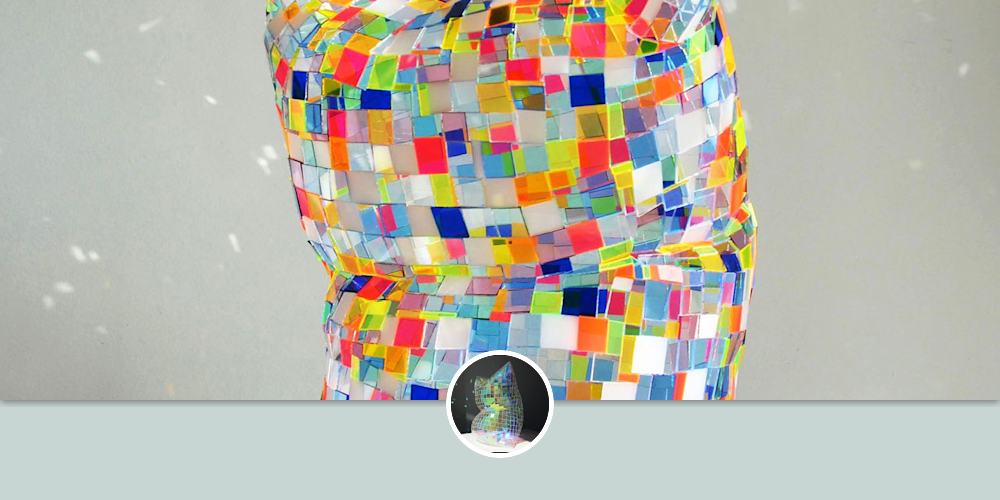 Speckled Glass Pillow by Colin Roberts Art Wescover Sculptures