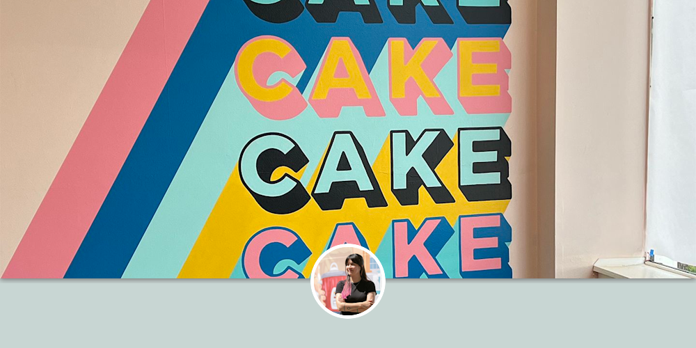 Bakery Mural by Amanda Beard Garcia at Sweet Lizzy P Boutique Bakery