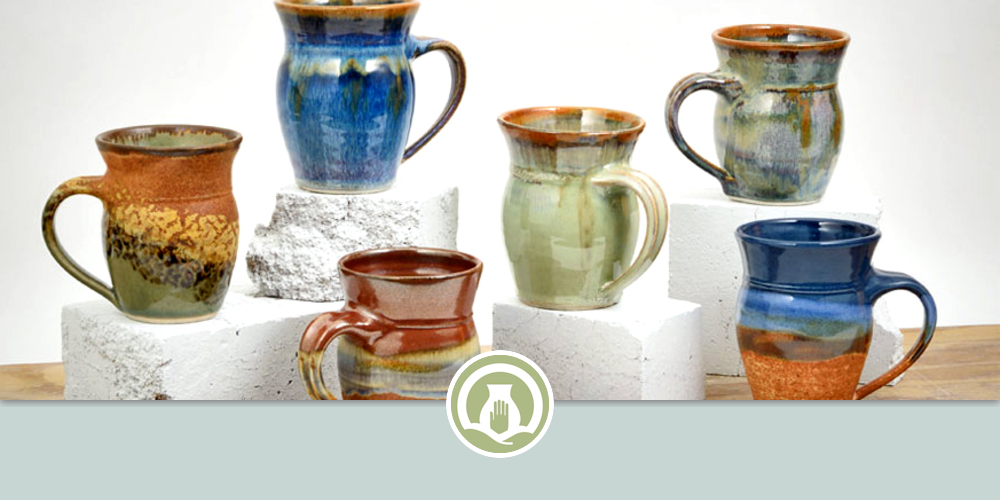 Round Mugs by Sunset Canyon Pottery at Sunset Canyon Pottery,