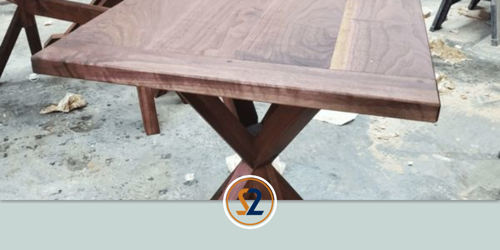 Modern X Side Table by Lumber2Love Wescover Tables