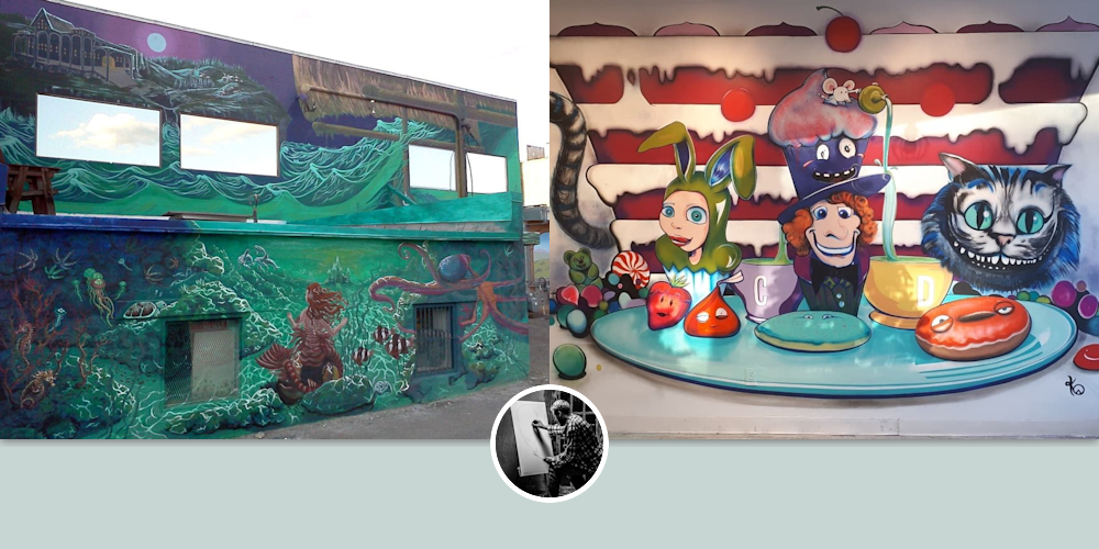 Kelly Wright Art Murals and Street Murals Wescover