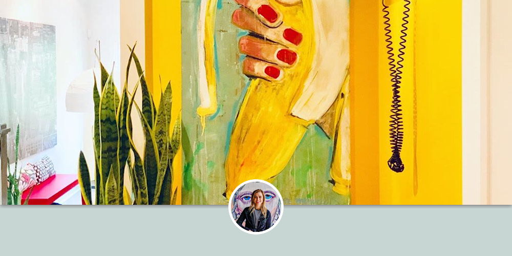 The Banana By Liz Haywood Seen At Private Residence Johns Creek