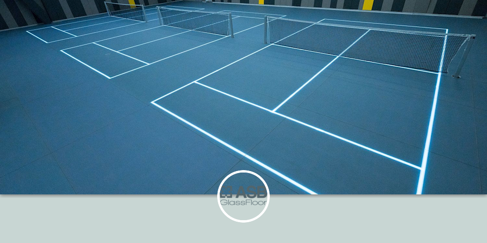 Court 16 LIC by ASB GlassFloor Wescover Tiles