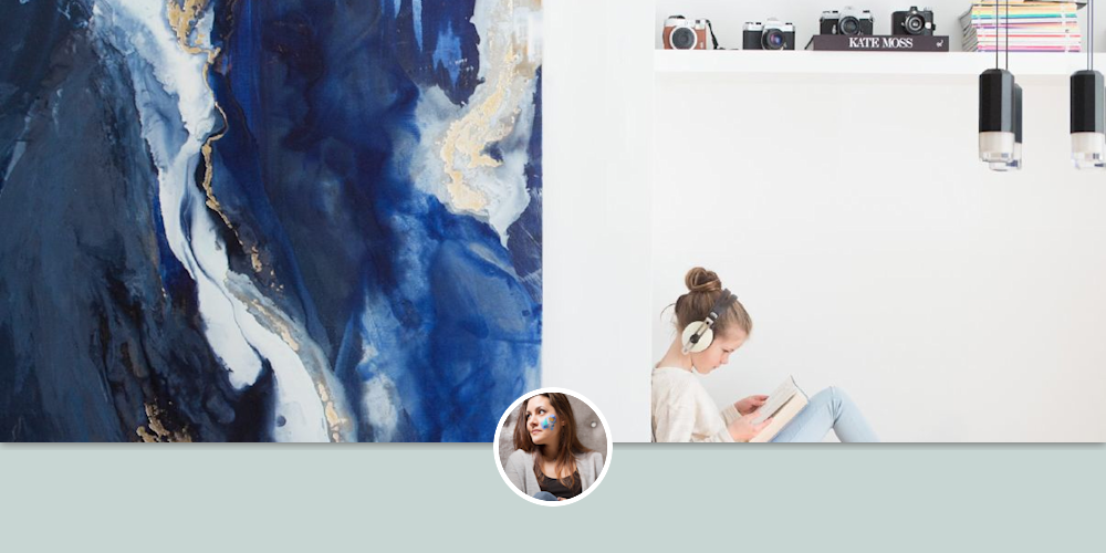 ODYSSEY ORIGINAL PAINTING by Julia Contacessi Fine Art at Minted