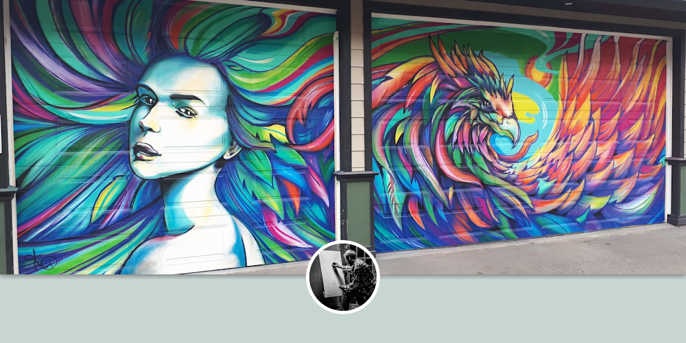 Phoenix by Kelly Wright Art Wescover Murals