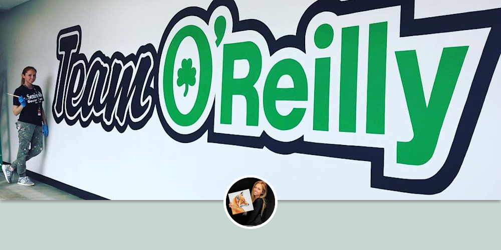 O'Reilly Auto Parts Logo by Art by Andrea Ehrhardt at O'Reilly Auto