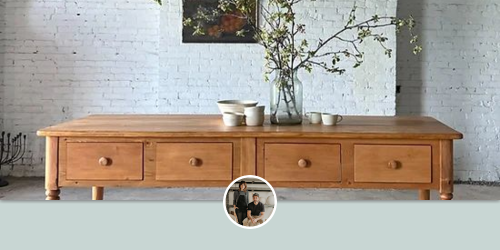 Custom Work Table/Island by Beck & Cap Wescover Tables