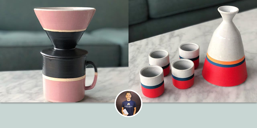 Fenway Clayworks Tableware and Lamps Wescover