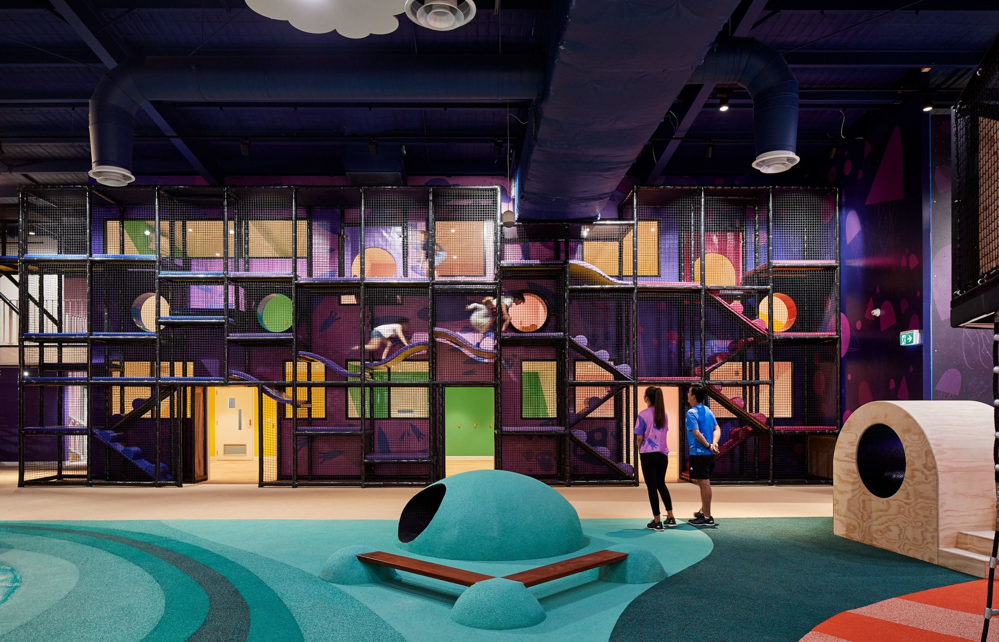 Rabbit Hole Children's Play Centre by Architects EAT seen at Rabbit