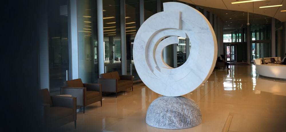 Caring | Sculptures by Virginio Ferrari | The University of Chicago Medical Center, Center For Care and Discovery in Chicago