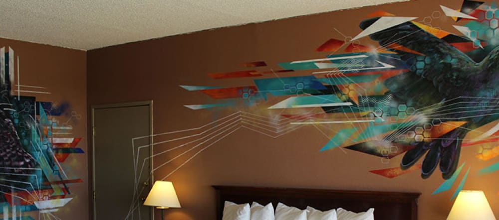 Essence of Life | Murals by Garrett Etsitty | Nativo Lodge in Albuquerque