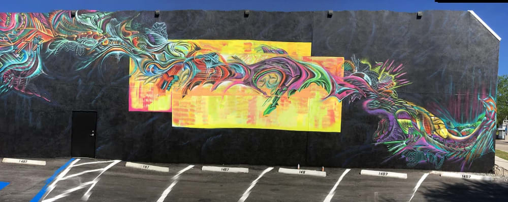 Truth is Love Mural | Street Murals by Max Ehrman (Eon75) | Urbanite Theatre in Sarasota