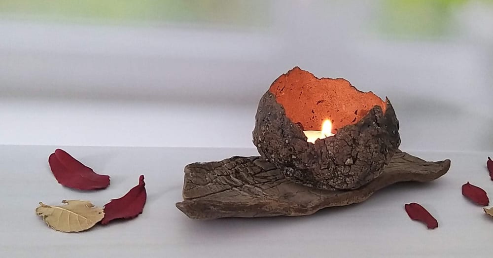 Ceramic Candle Holder, Tea Light Candle Holder | Decorative Objects by YomYomceramic