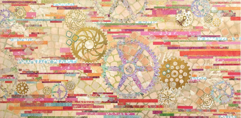 EU Timetable | Mixed Media in Paintings by Kathy Ferguson Art