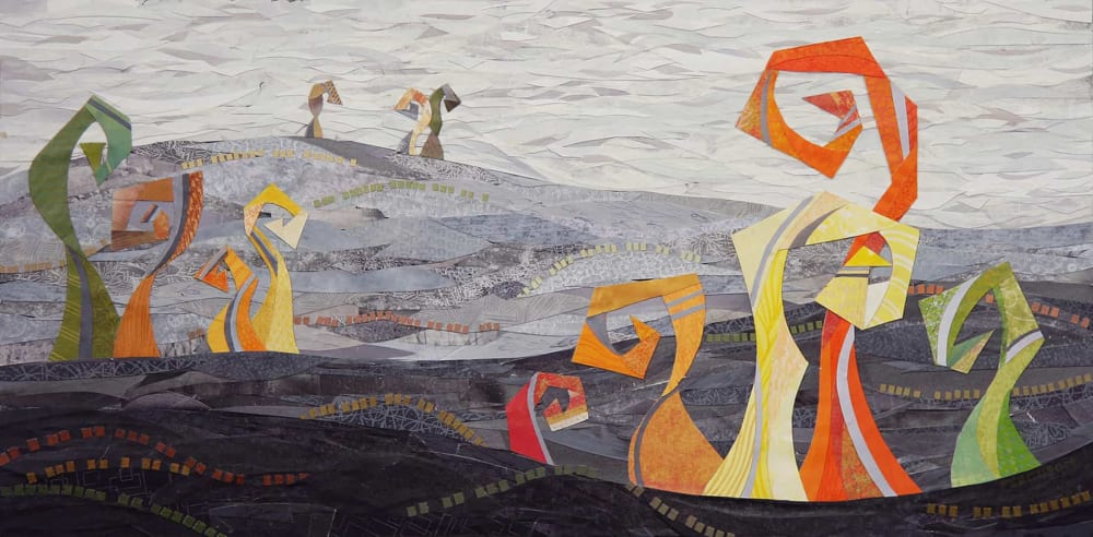 Middle School Cliques | Mixed Media by Kathy Ferguson Art