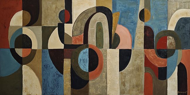 Traversée | Paintings by Sophie DUMONT.