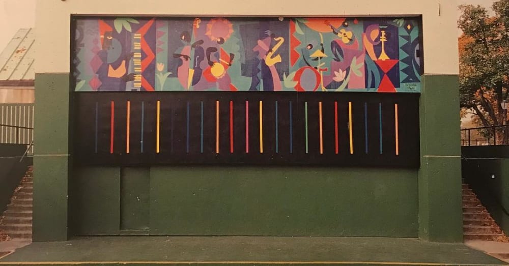 New World Players | Street Murals by Jimmy James Greene | Herbert Von King Park in Brooklyn