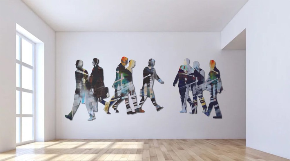 Office Walls Installations | Wall Hangings by Sven Pfrommer | Los Angeles in Los Angeles