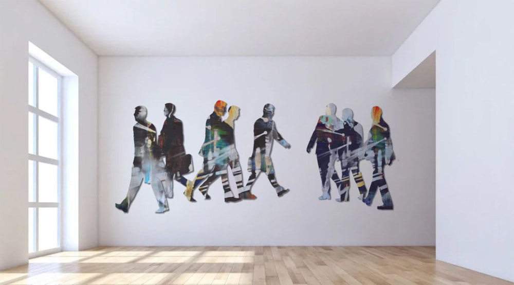 Office Walls Installations | Wall Hangings by Sven P | Los Angeles in Los Angeles