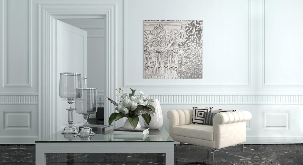 The St Charles Column | Paintings by Art Gumbo | Ochsner Medical Center in Jefferson